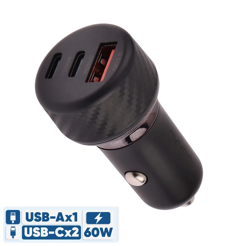 شارژر فندکی 60 وات اکسیژن مدل AC-06