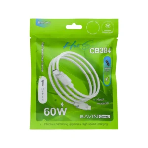 کابل دوسر تایپ سی 60 وات BAVIN مدل CB384