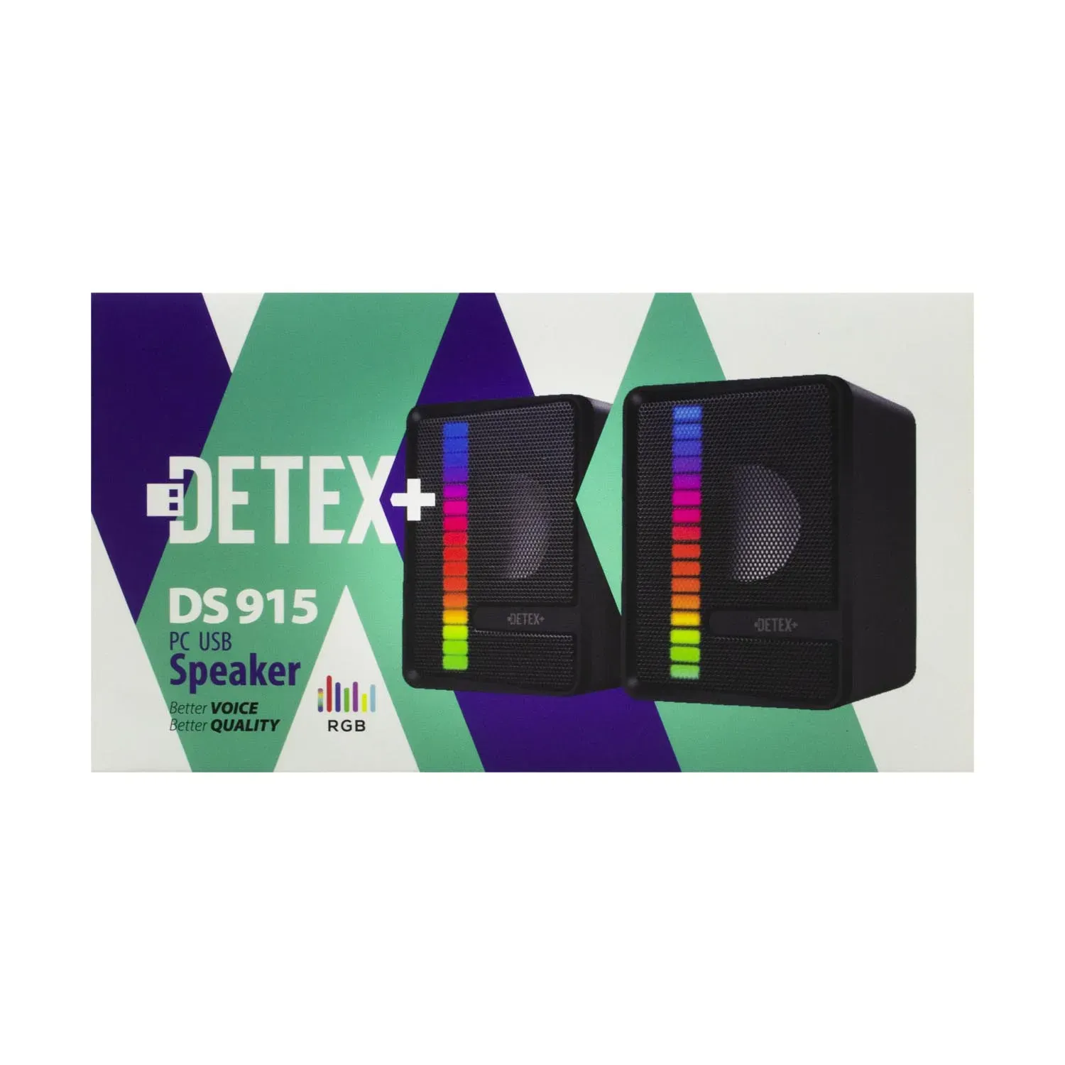 اسپیکر دسکتاپ دو تکه +DETEX مدل DS915 - Image 4