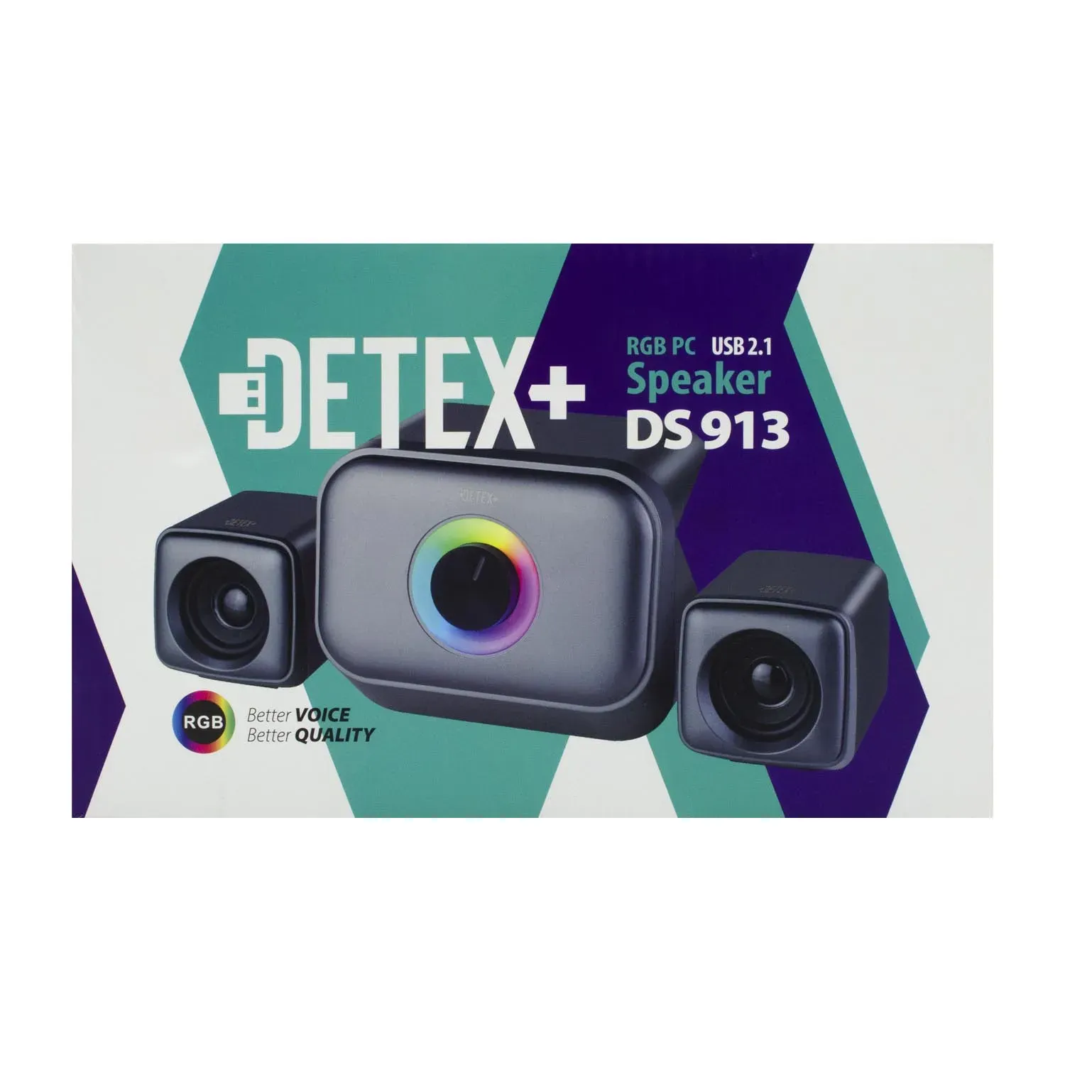 اسپیکر دسکتاپ سه تکه +DETEX مدل DS913 - Image 4
