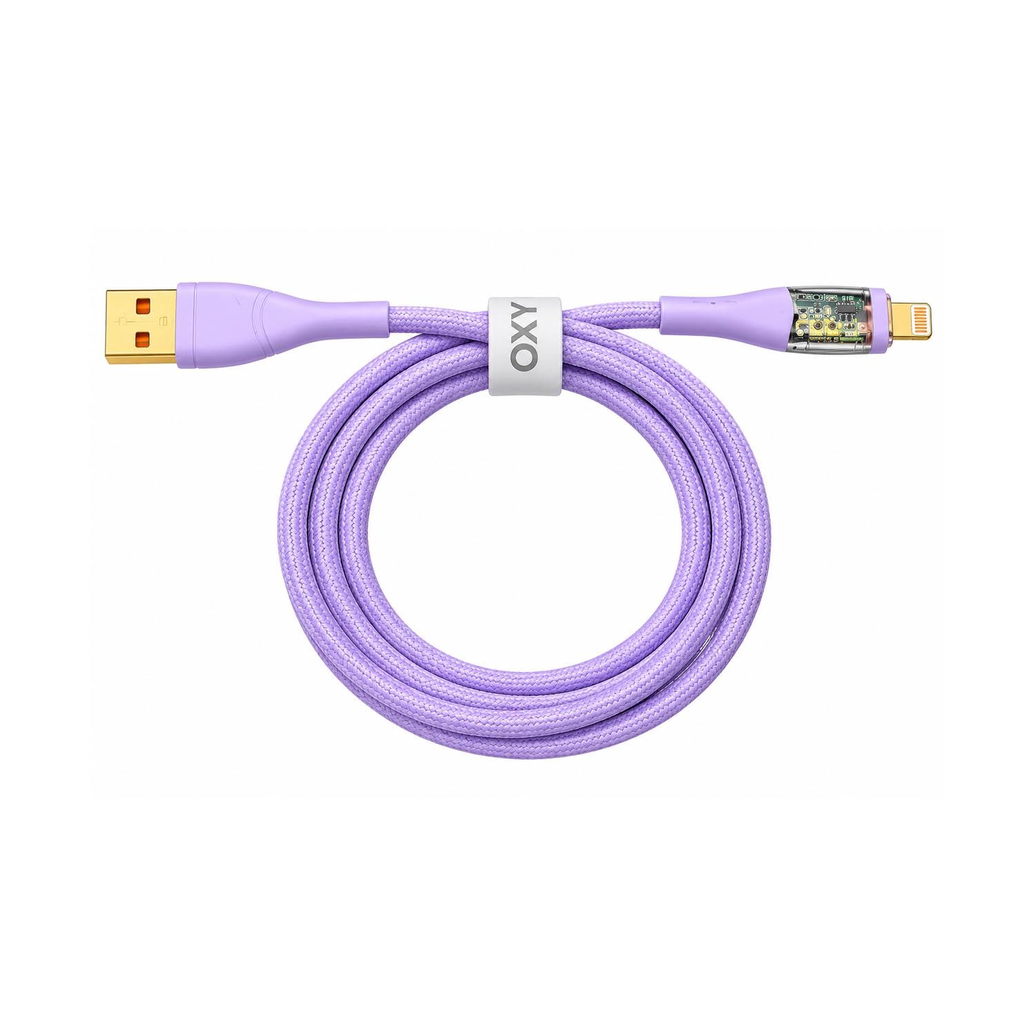 کابل 3A لایتنینگ چراغ دار اکسیژن مدل LX-24 - Image 2